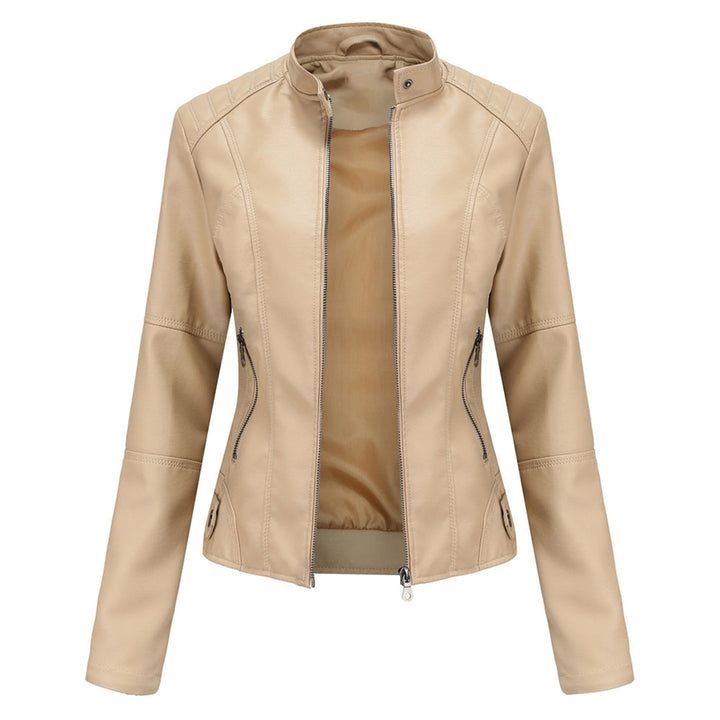 Duttini | Women's Slim-fit Biker Jacket