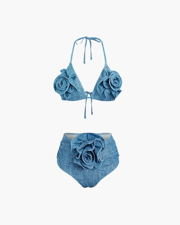 Duttini | Denim bikini set