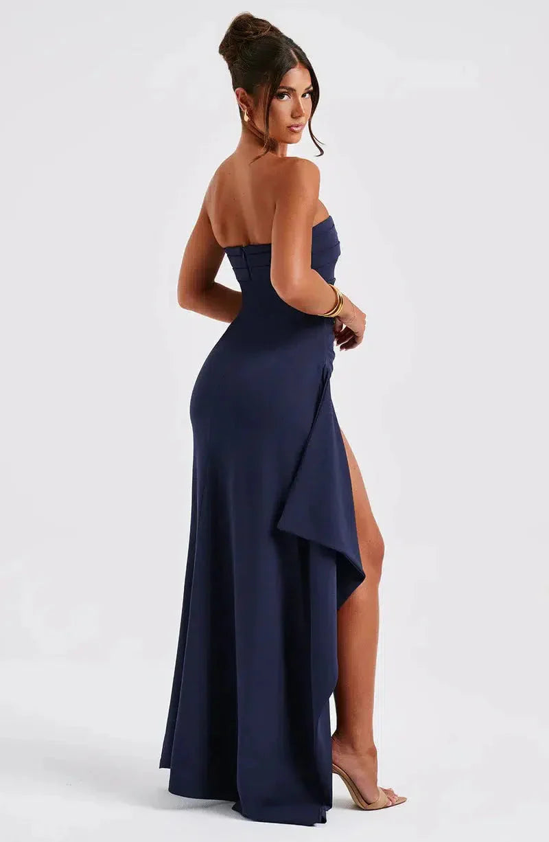 Duttini | Thigh-high Split Maxi Dress