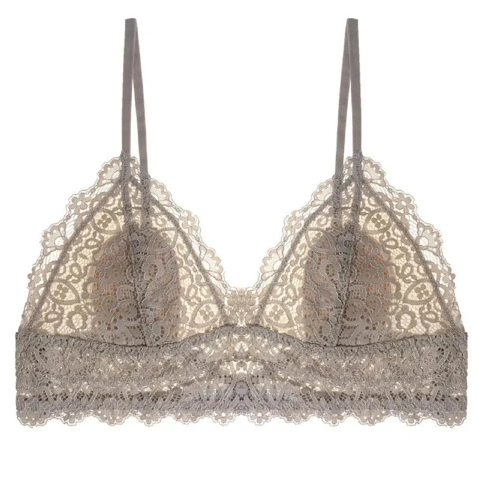 Duttini | Spaghetti Strap Lace Bralette