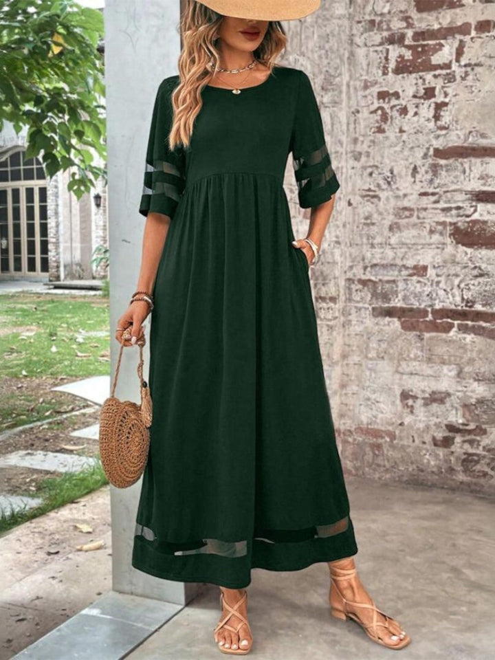 Duttini | Chic Tummy Flattering Coverage Dress for Walking in Comfort