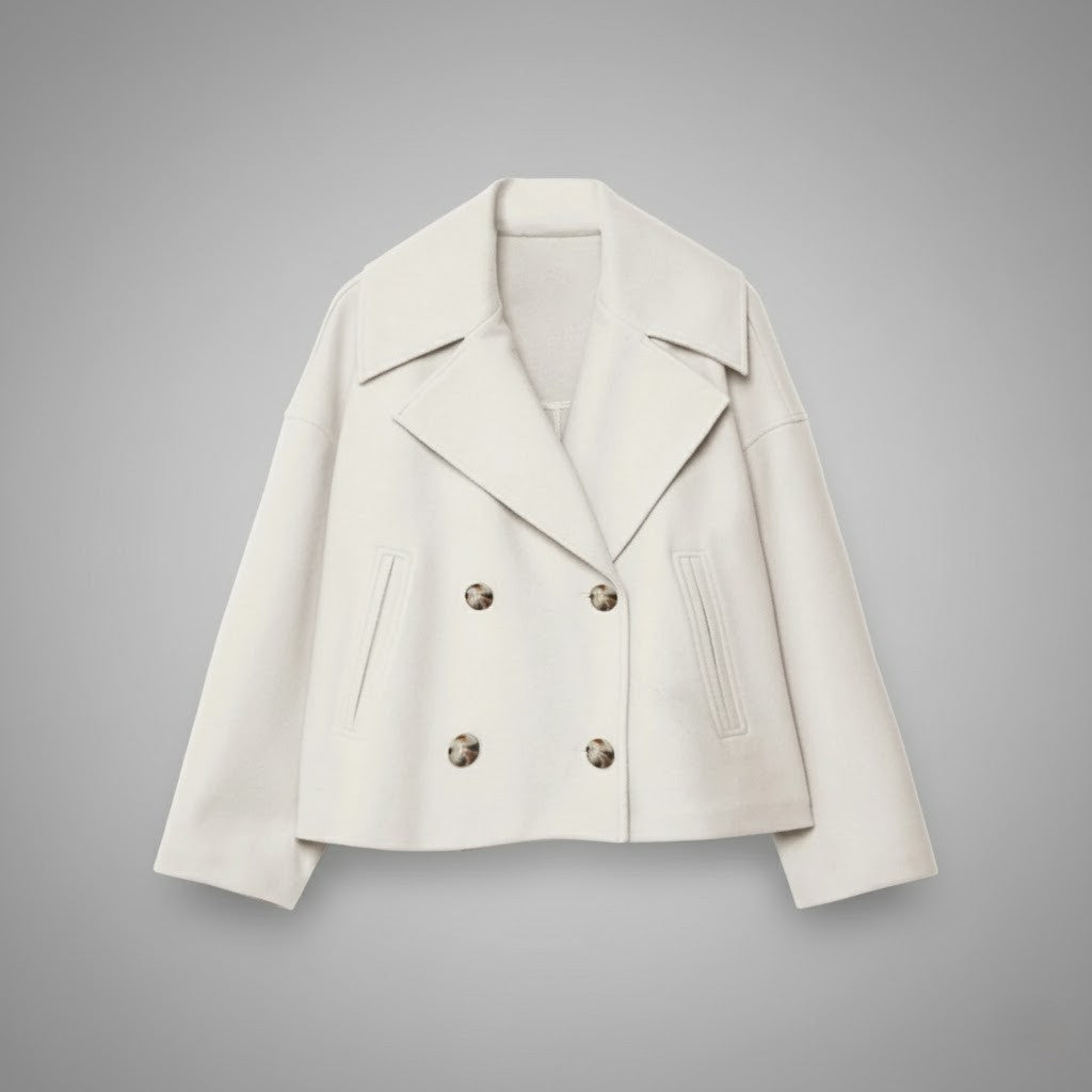 Duttini | Classic Double Button Short Jacket