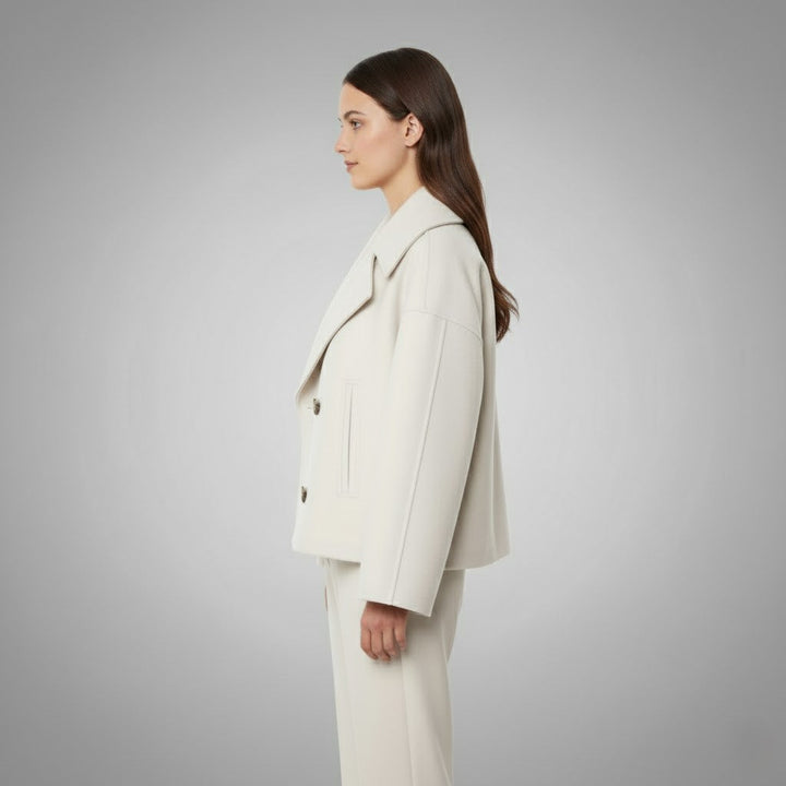 Duttini | Classic Double Button Short Jacket