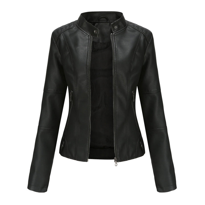 Duttini | Women's Slim-fit Biker Jacket
