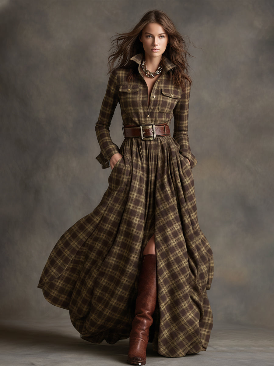 Duttini | Brown Casual Dress