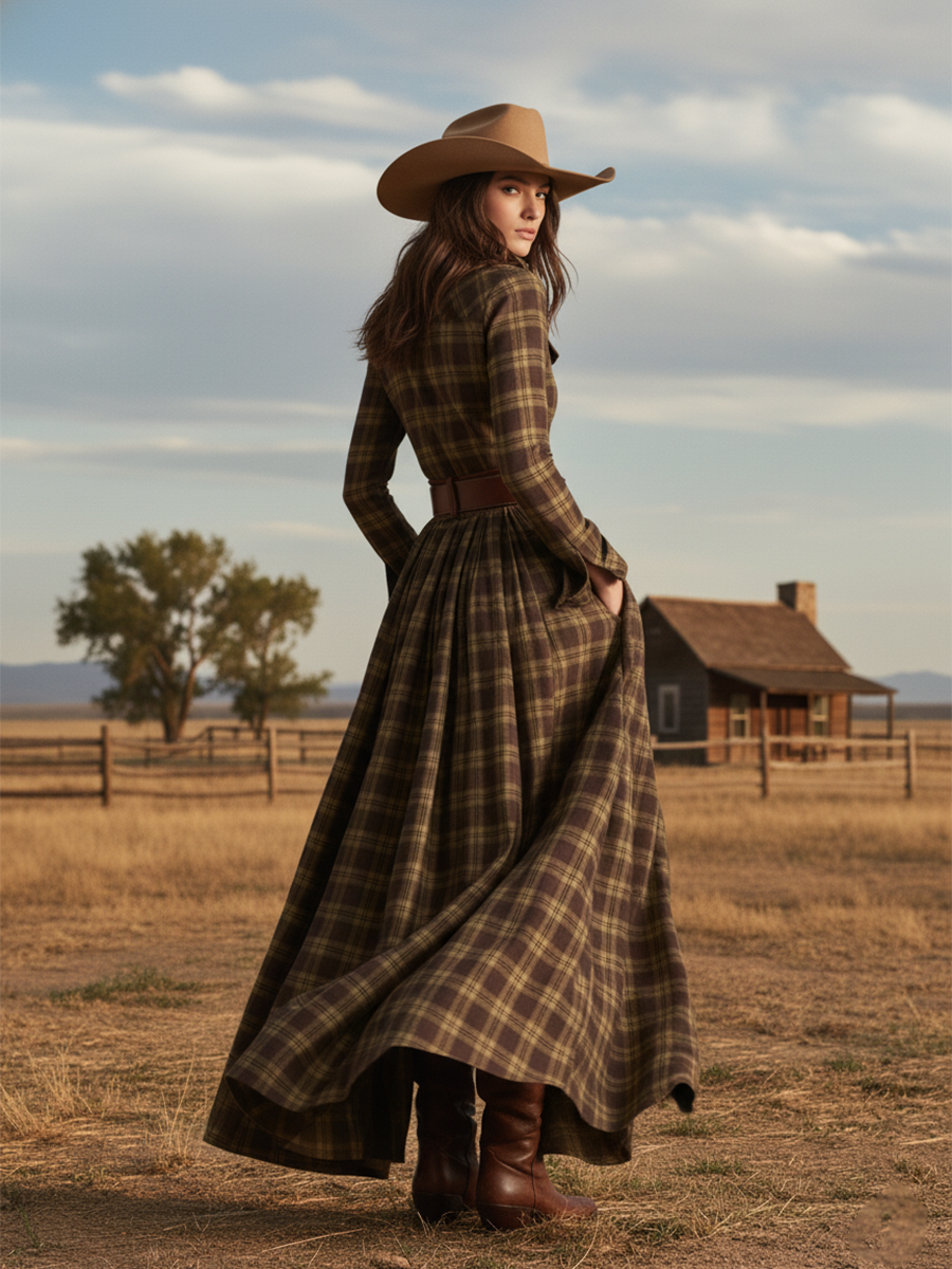 Duttini | Brown Casual Dress