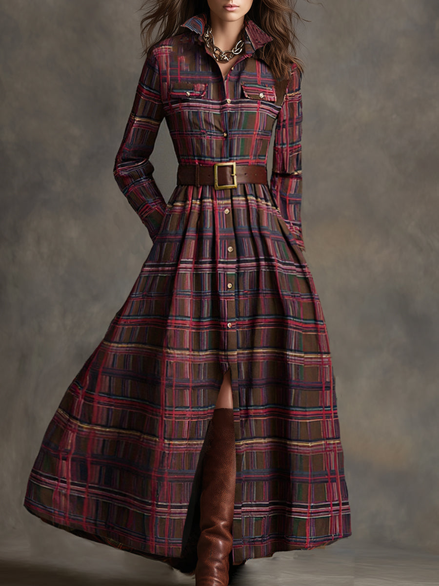 Duttini | Brown Casual Dress