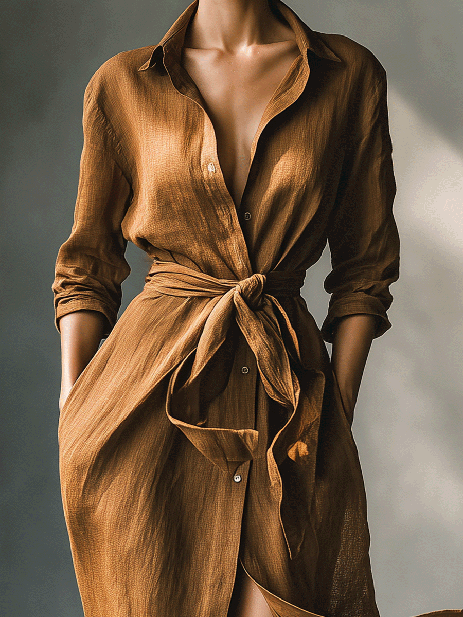 Duttini | Brown Dress