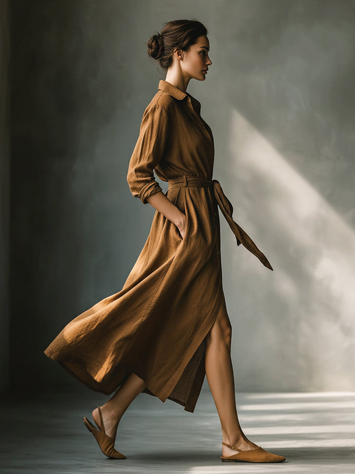 Duttini | Brown Dress