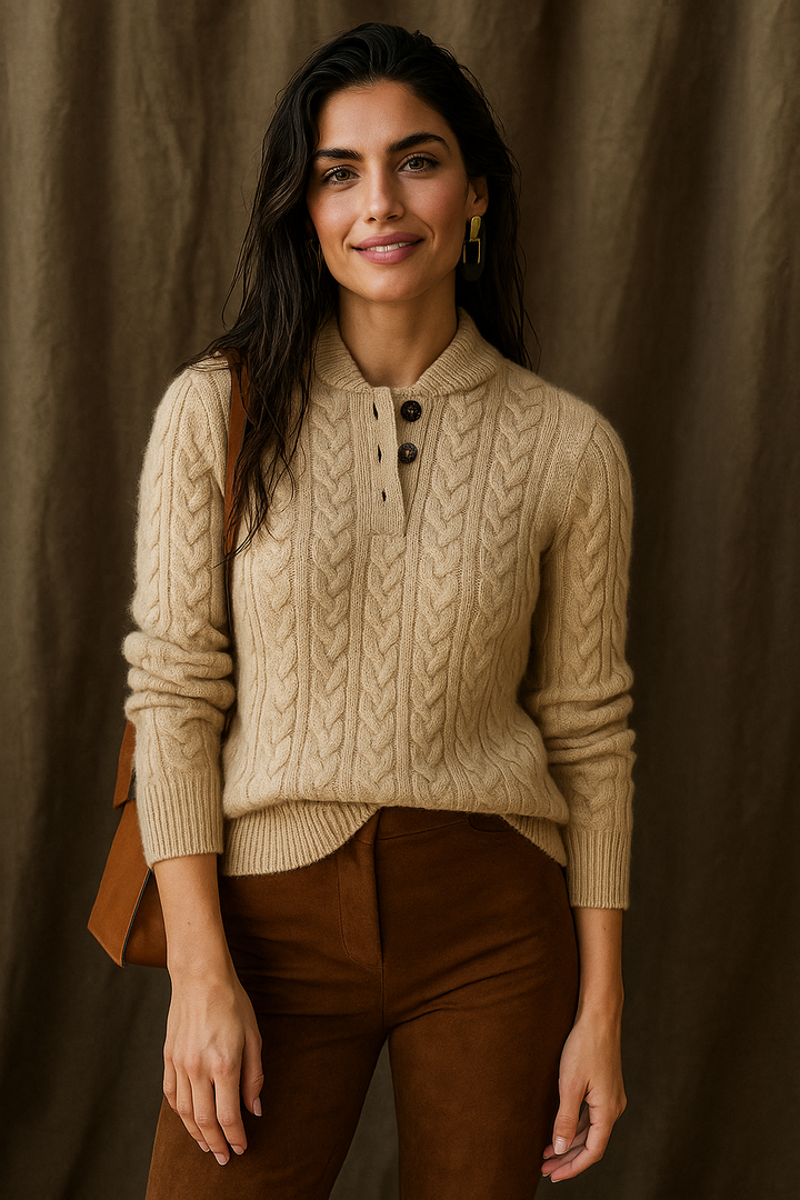 Duttini | Cashmere Button-Up Sweater