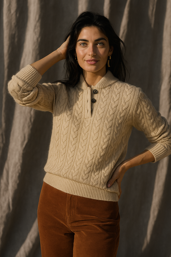 Duttini | Cashmere Button-Up Sweater
