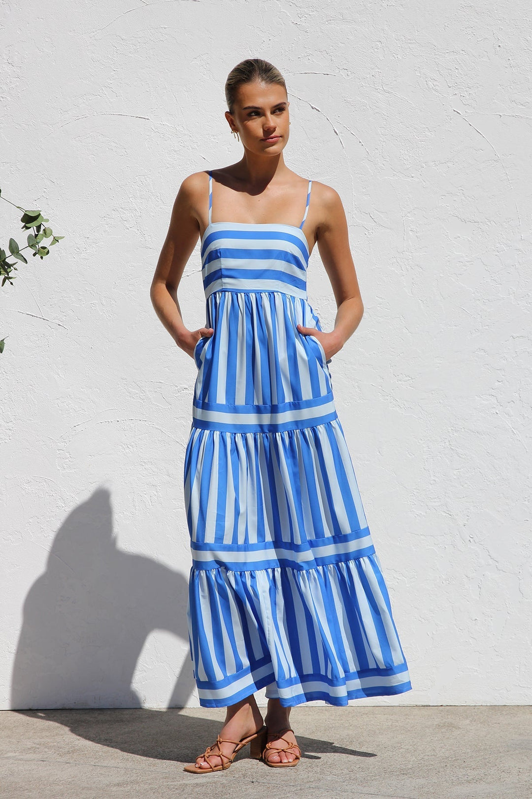 Duttini | Candy Stripe Maxi Dress