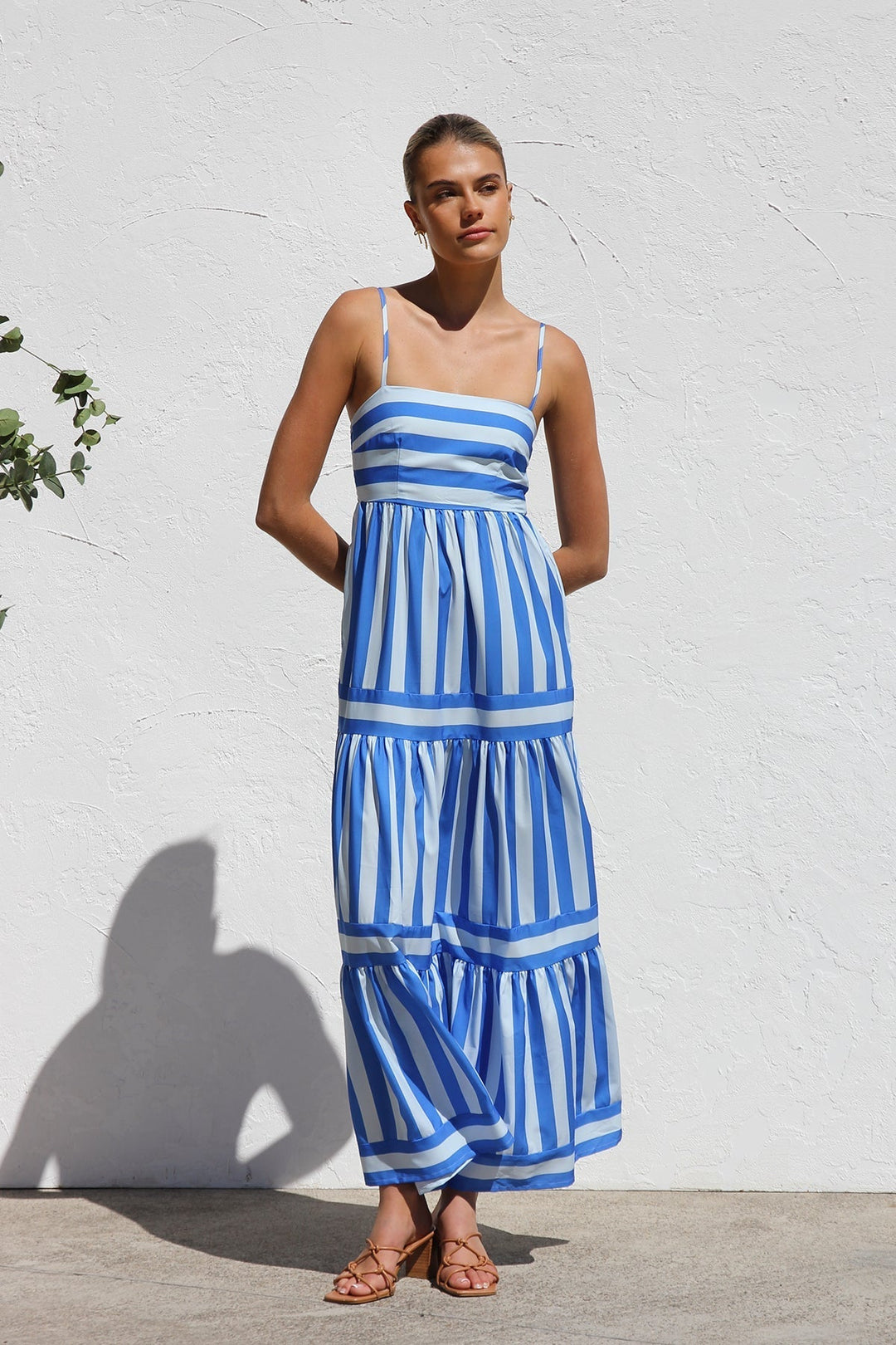 Duttini | Candy Stripe Maxi Dress