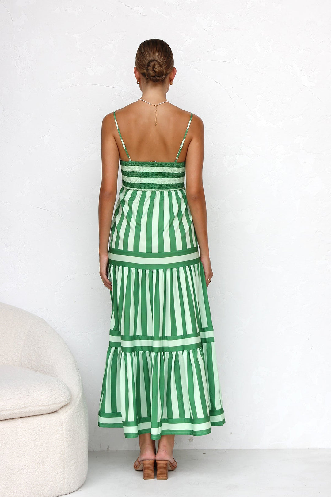 Duttini | Candy Stripe Maxi Dress