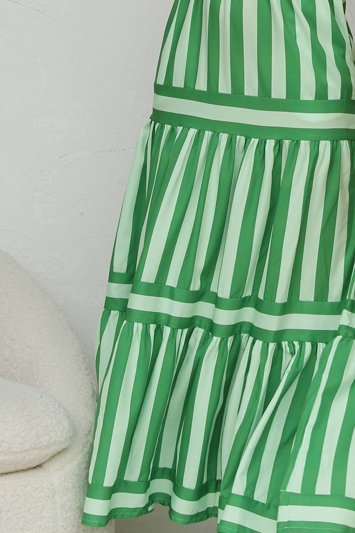 Duttini | Candy Stripe Maxi Dress