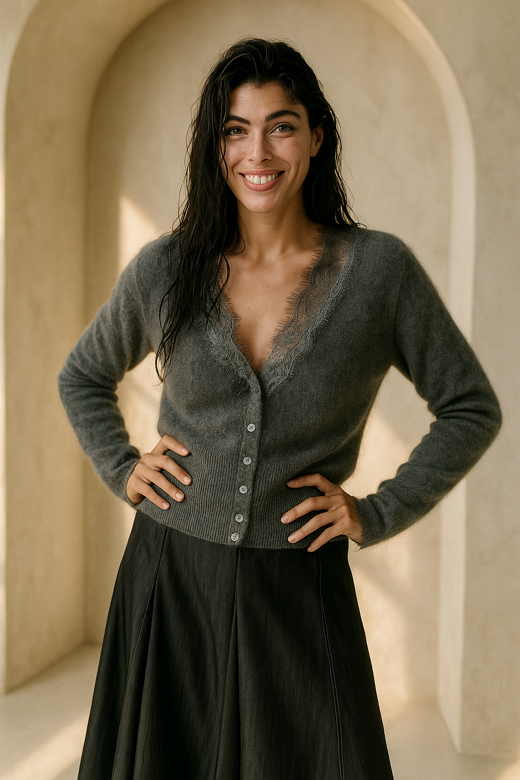 Duttini | Lace Cardigan