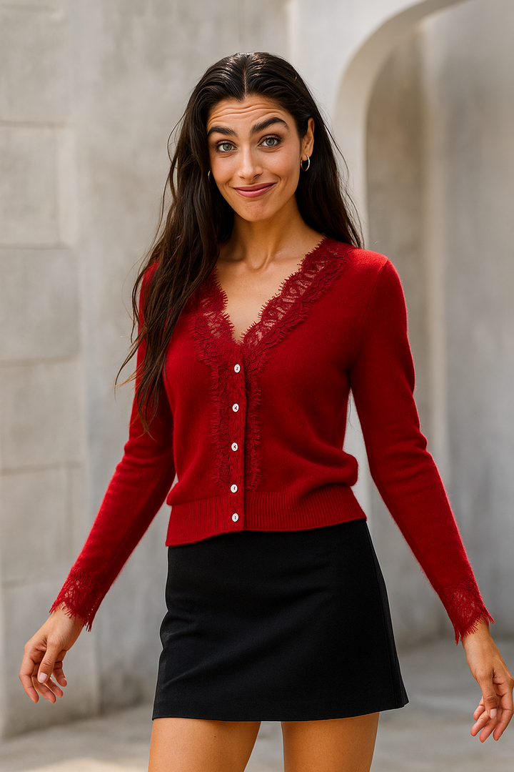 Duttini | Lace Cardigan