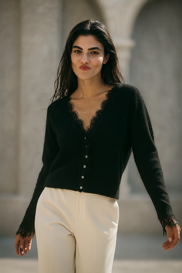 Duttini | Lace Cardigan
