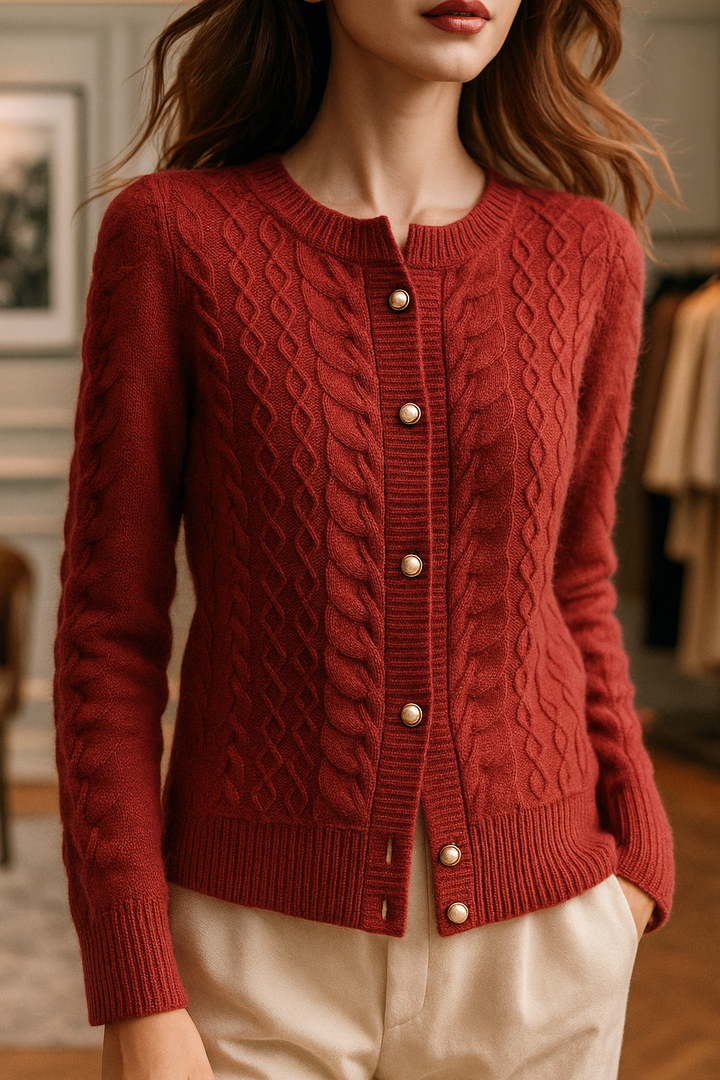 Duttini | Pearl Button Cardigan