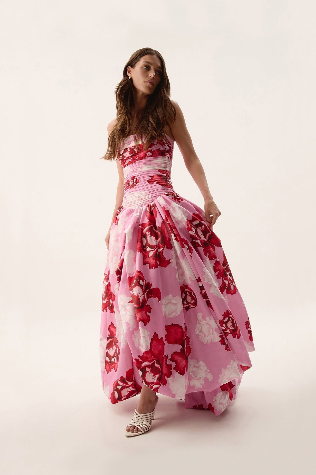Duttini | Floral Print Maxi Dress