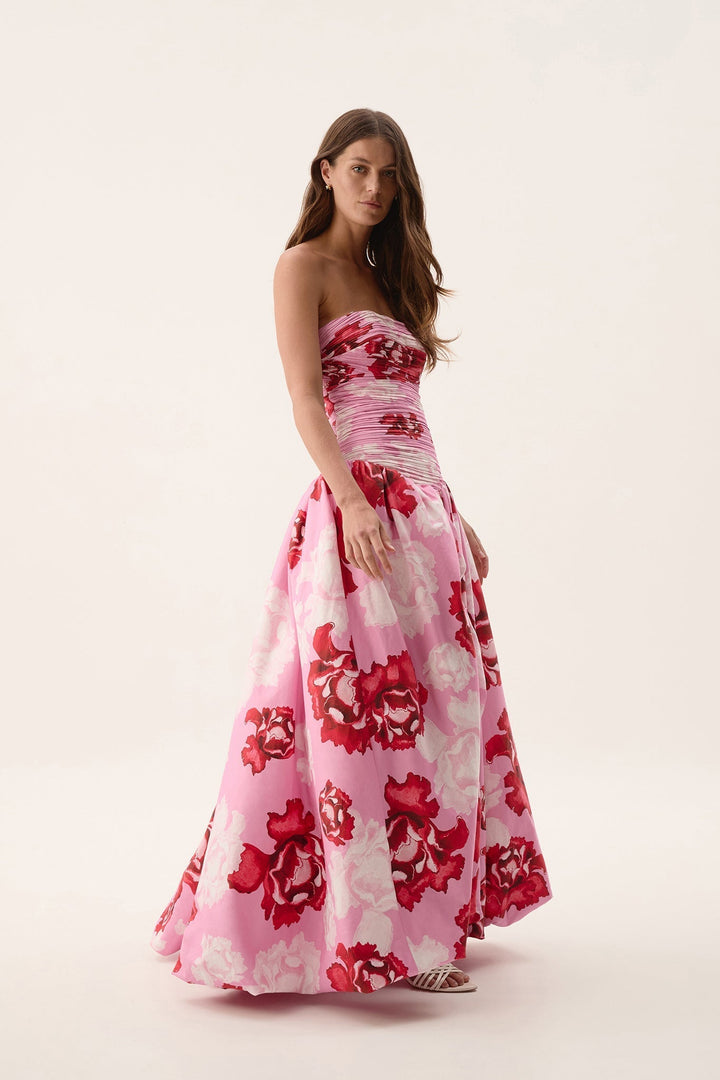 Duttini | Floral Print Maxi Dress