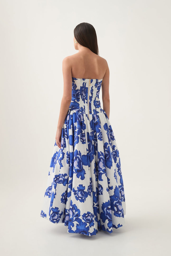 Duttini | Floral Print Maxi Dress