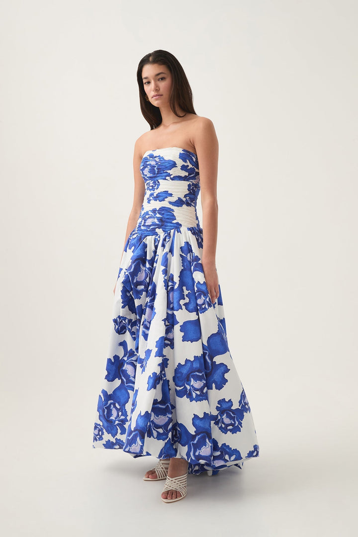 Duttini | Floral Print Maxi Dress