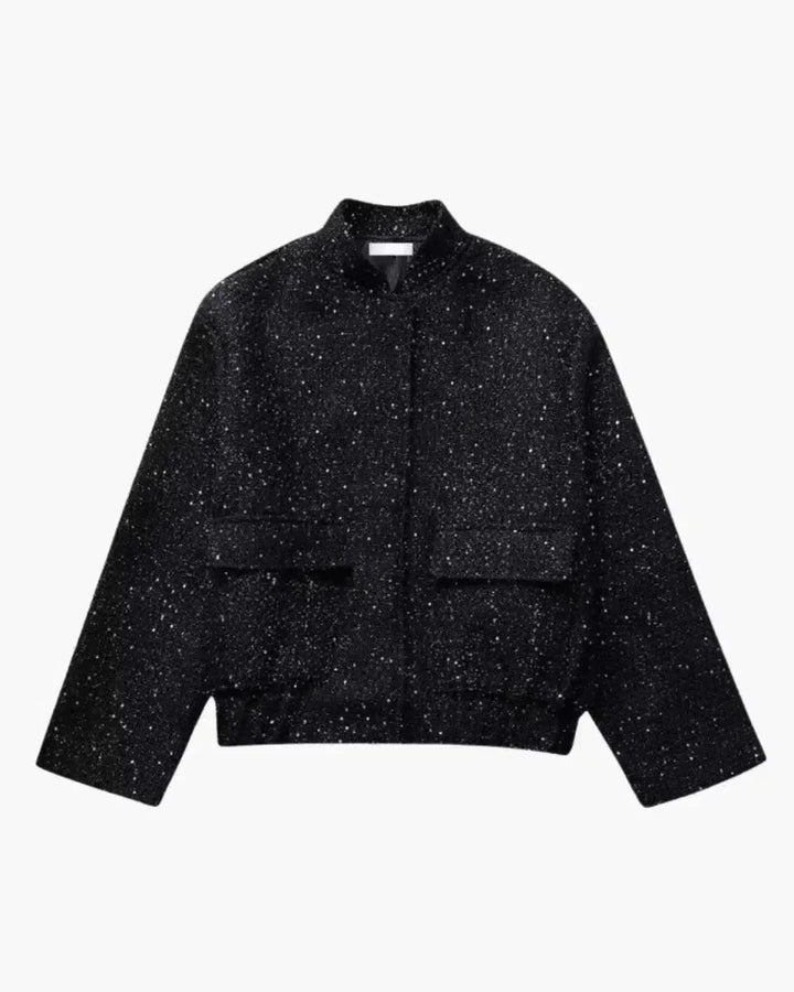 Duttini | Sequin Cropped Jacket