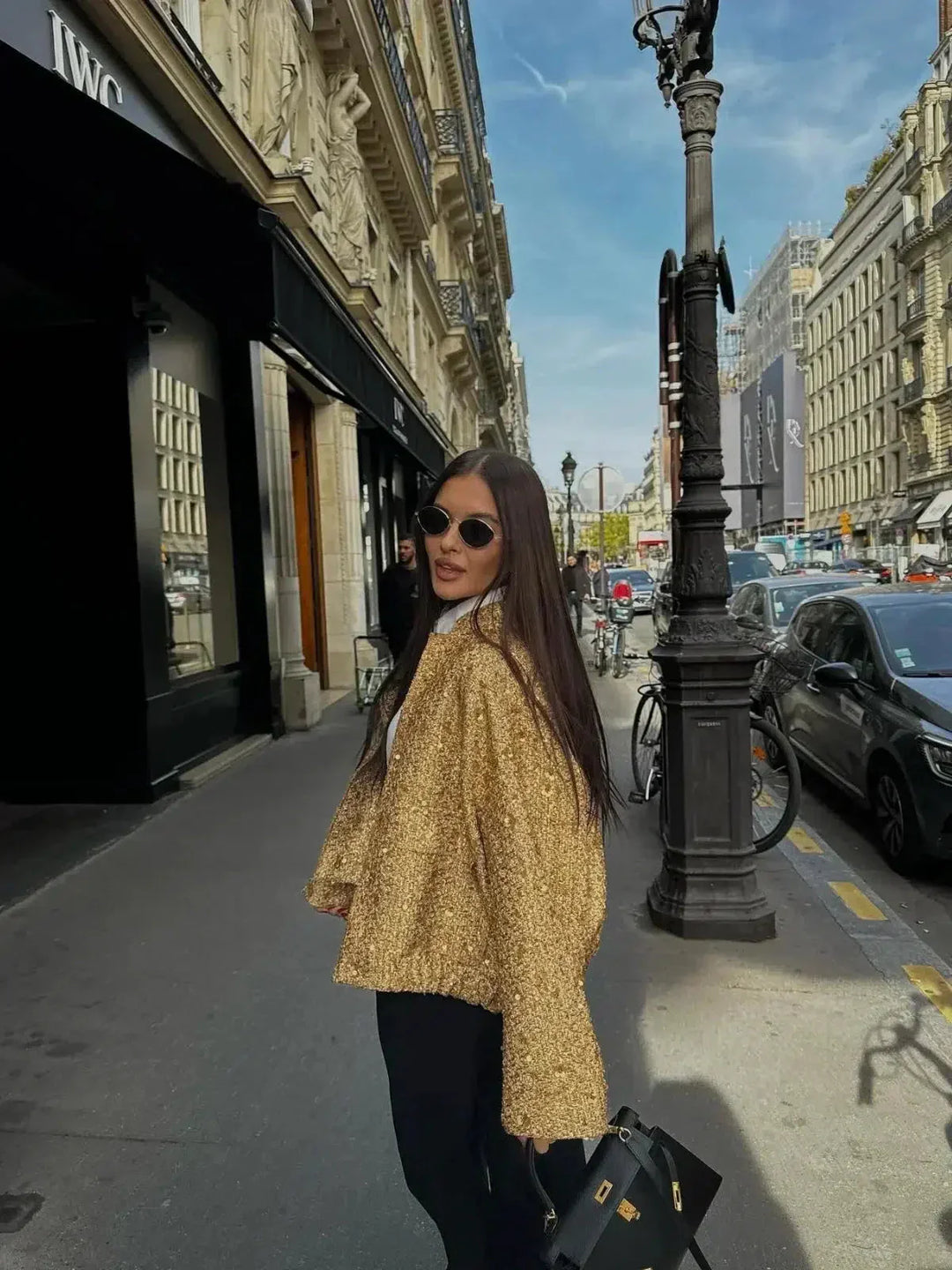 Duttini | Sequin Cropped Jacket
