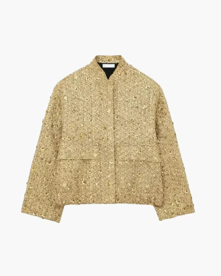 Duttini | Sequin Cropped Jacket