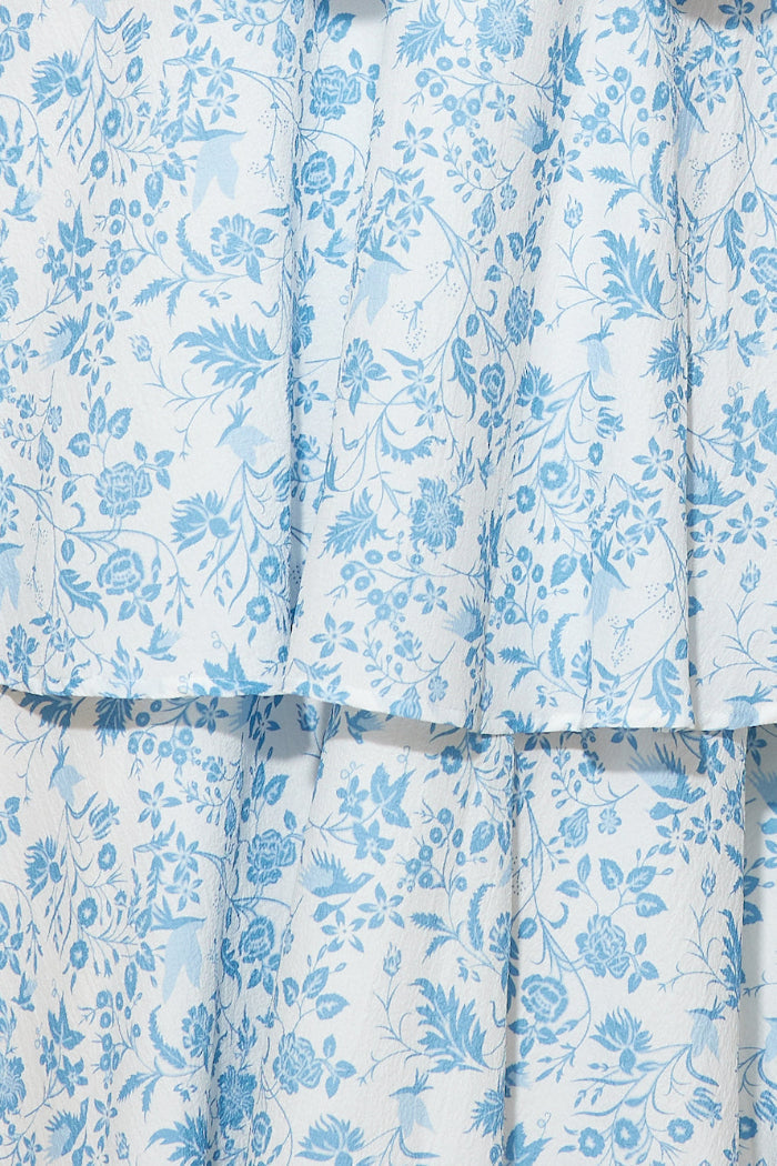 Duttini | Tiered Floral Maxi Dress