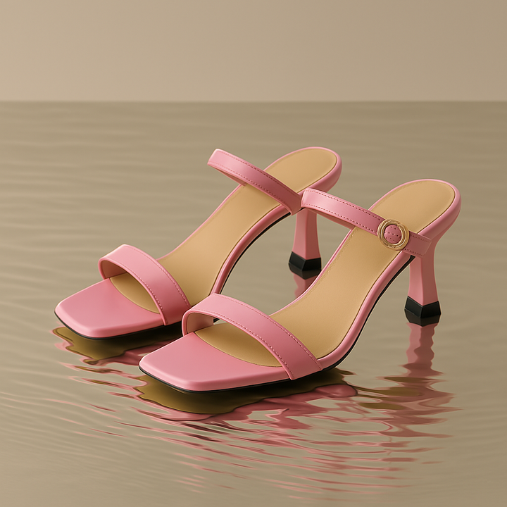 Duttini | Leather Heel Mules