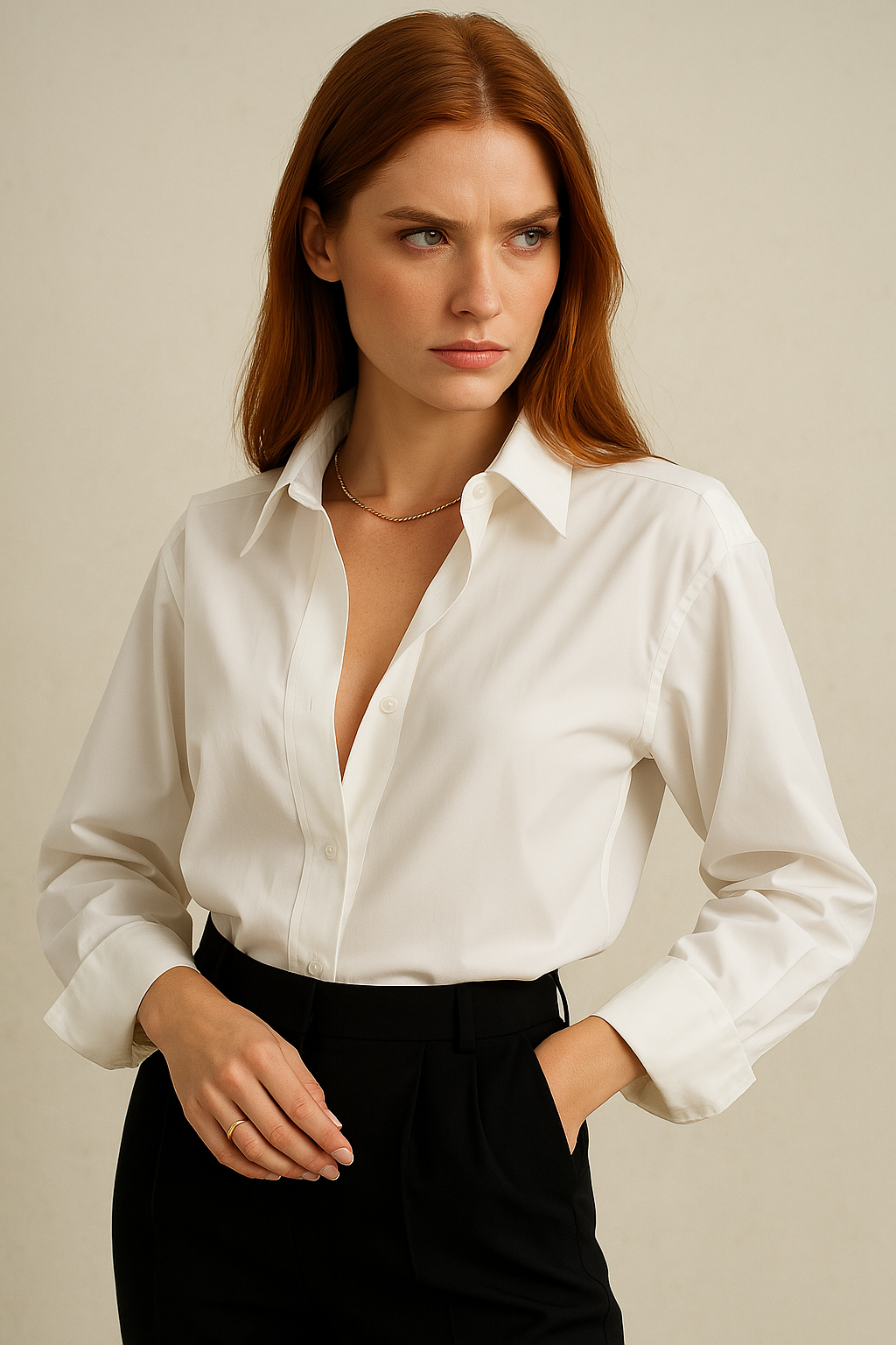 Duttini | Organic Cotton Women's Classic Blouse