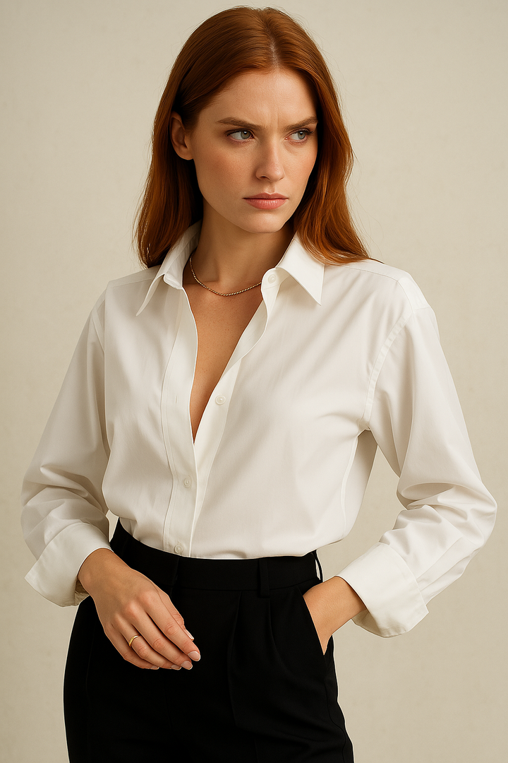 Duttini | Organic Cotton Women's Classic Blouse