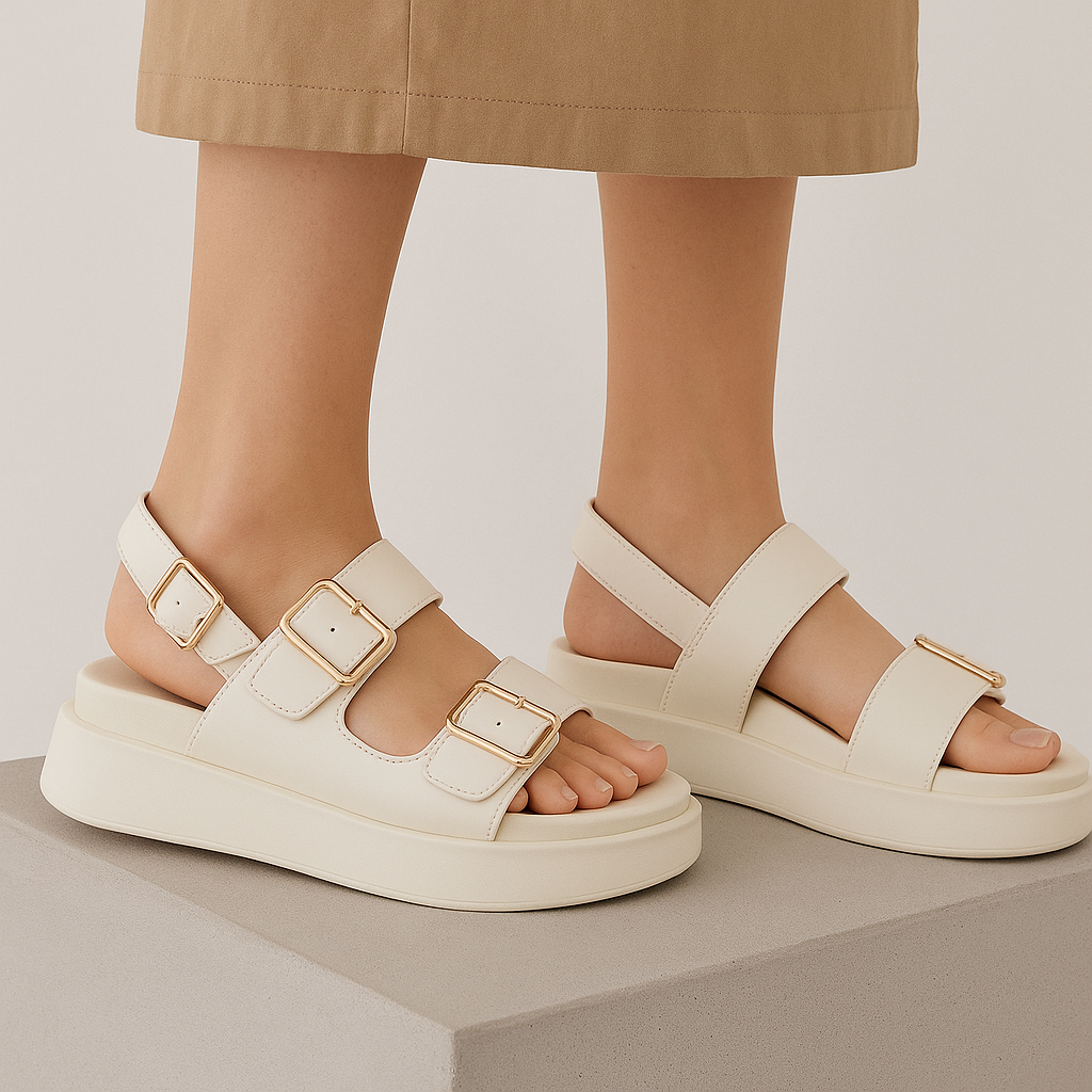 Duttini | Leather Platform Sandal
