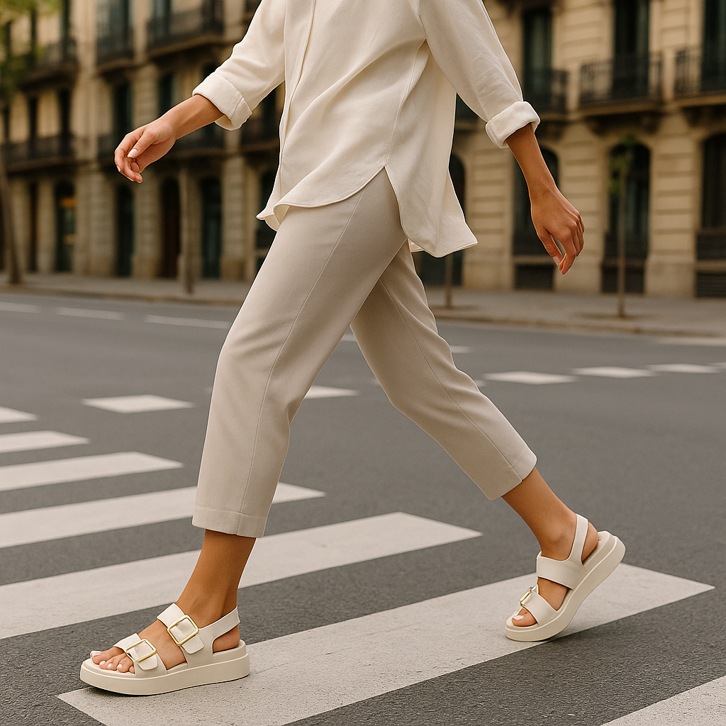 Duttini | Leather Platform Sandal