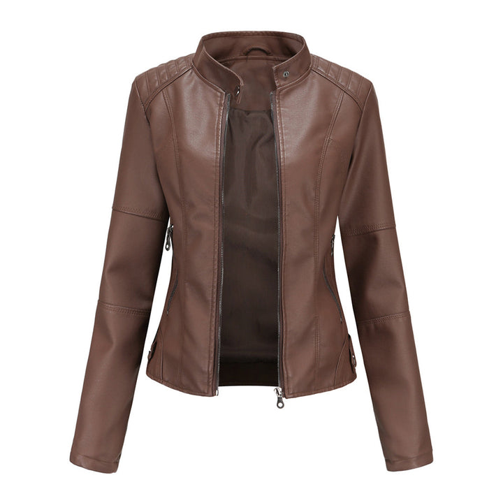 Duttini | Women's Slim-fit Biker Jacket