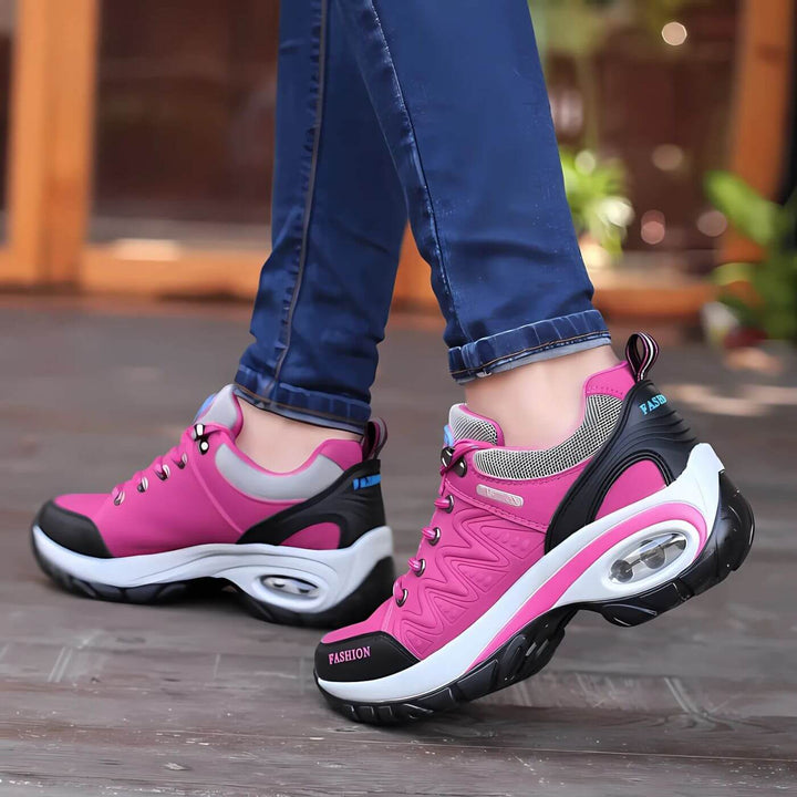 Duttini | Orthopedic Lace-Up Low Top with Arch Support for All-Day Comfort
