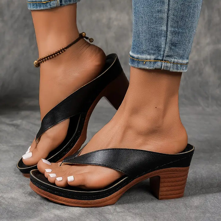 Duttini | Lightweight Open Toe Slip-On for Effortless Wear