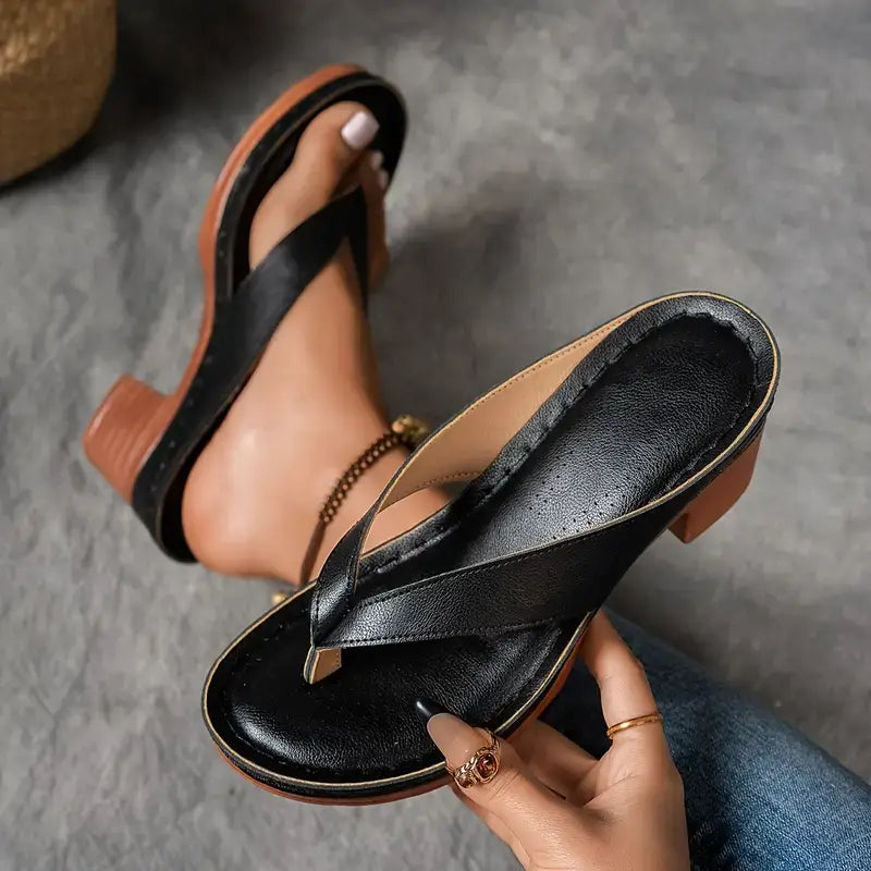 Duttini | Lightweight Open Toe Slip-On for Effortless Wear