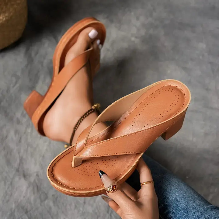 Duttini | Lightweight Open Toe Slip-On for Effortless Wear