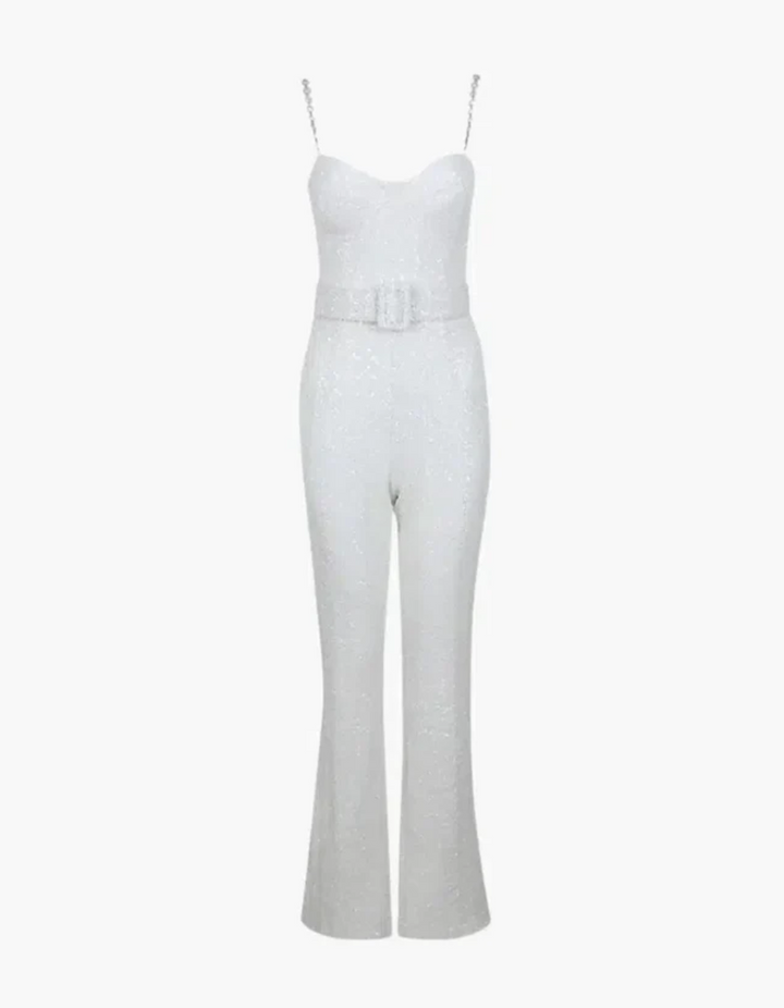 Duttini | Corseted Structure Elegant Jumpsuit