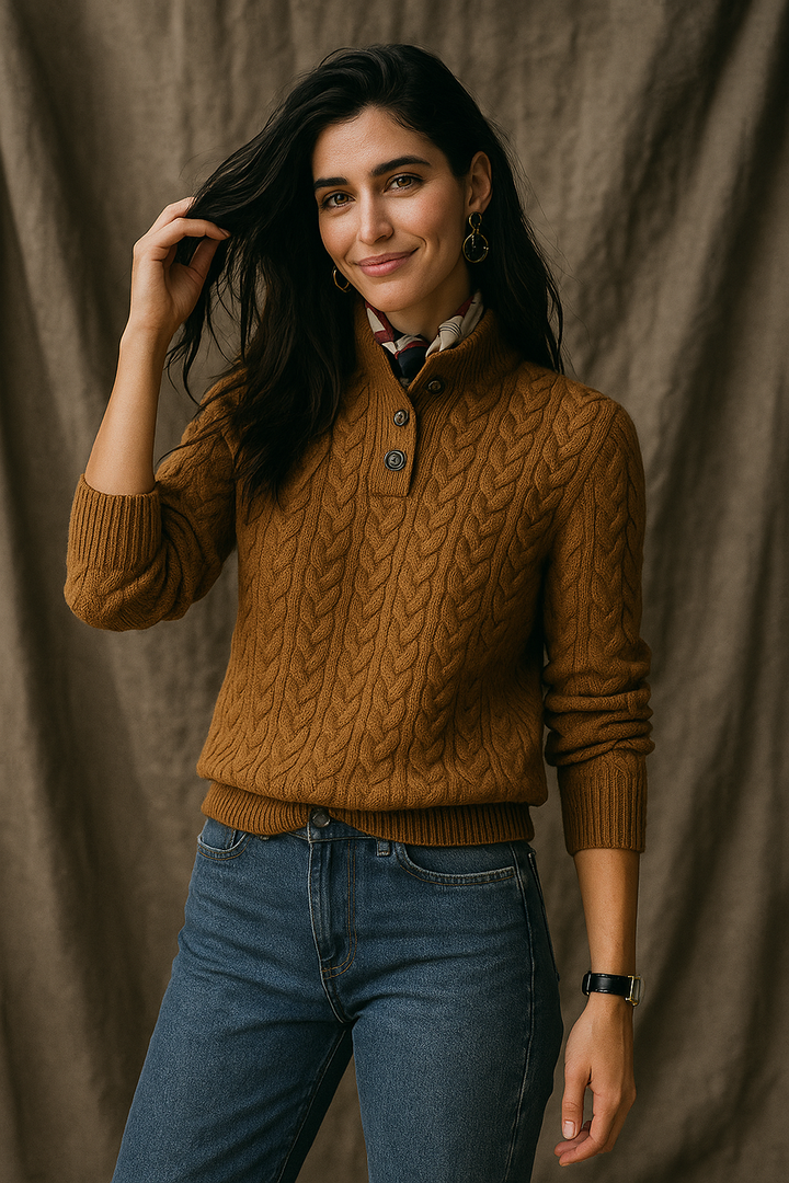 Duttini | Cashmere Button-Up Sweater