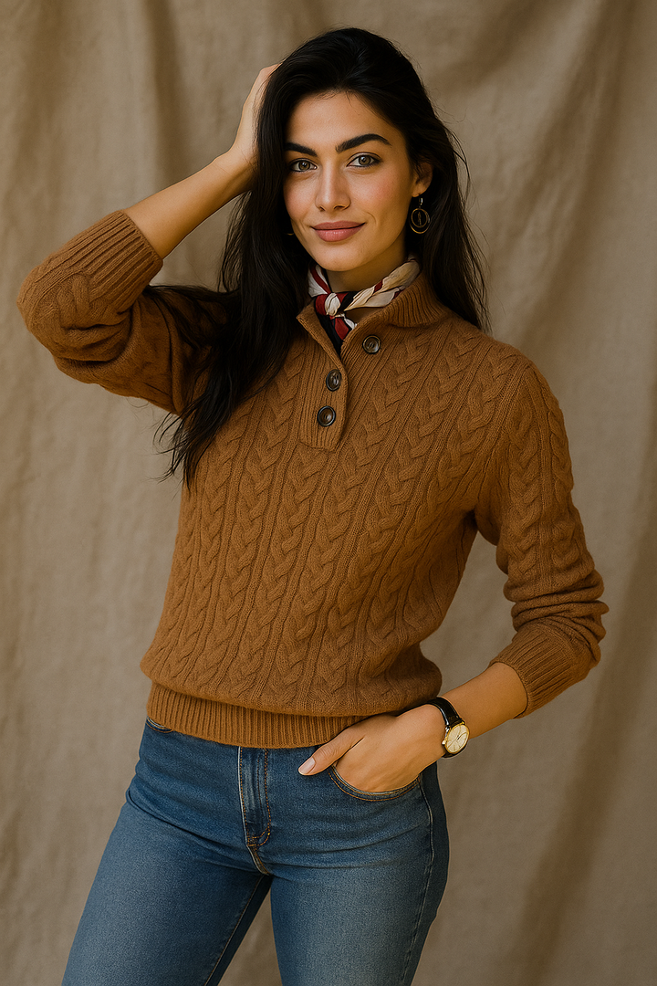 Duttini | Cashmere Button-Up Sweater