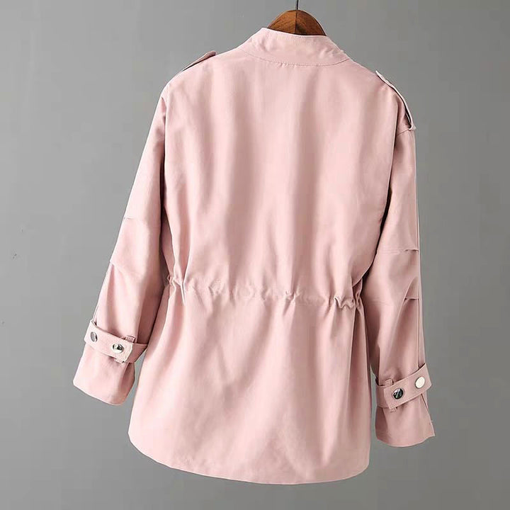 Duttini | Women's Utility Jacket, Zipper Closure