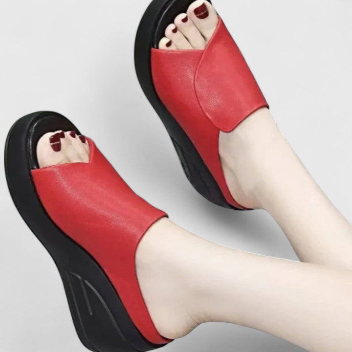 Duttini | Orthopedic Wedge Sandals with Ergonomic Arch Support
