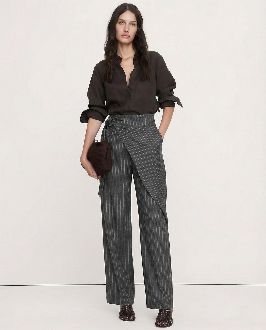 Duttini | Wide-Leg Cotton Pant for Women in Everyday Style