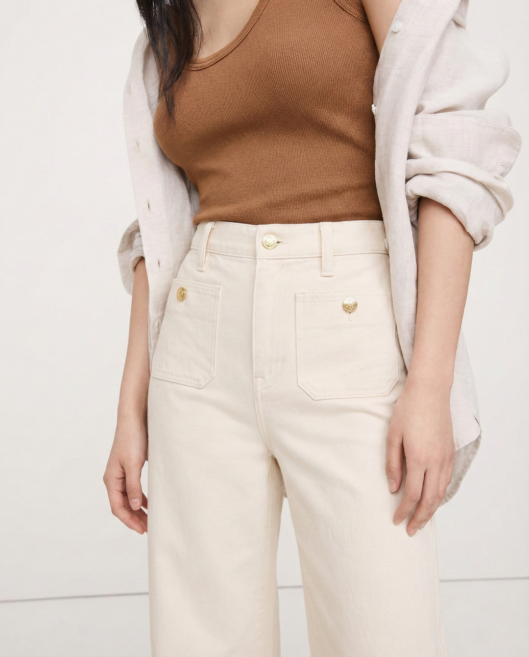 Duttini | Classic Wide-Leg Jean for Women in Denim