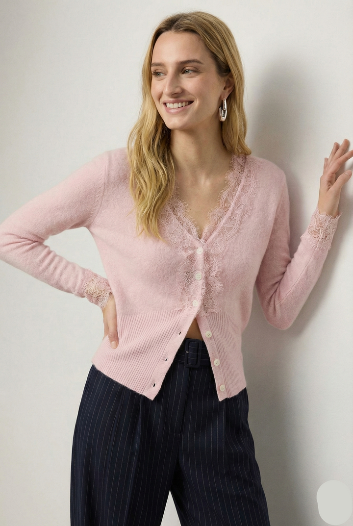 Duttini | Lace Cardigan