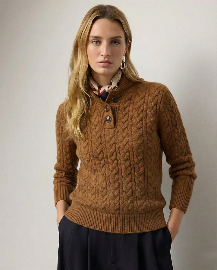 Duttini | Cashmere Button-Up Sweater